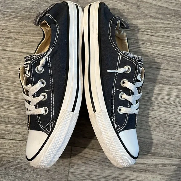 SOLD!  Women’s Blue Slip-on Converse Sneakers! - Picture 10 of 12